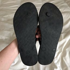 Coach Shoes - LAST CHANCE COACH Flip Flops 🖤 Coach Shoes - LAST CHANCE COACH Flip Flops 🖤